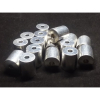 Aluminum Spacer 3/4'' OD x .219'' ID x .950'' Long, Plain Aluminum Finish