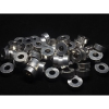 Aluminum Spacer 3/4'' OD x .319'' ID x .288'' Long, Plain Aluminum Finish