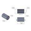 Steel Spacer 5/8'' OD x .257'' ID x 1.000'' Long