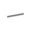 1/4'' Diameter X 3'' Long, Stainless Steel 1/4-20 Threaded Stud (1 End Flat - 1 End Conical)