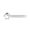 Adjustable Spanner Wrench For Locking Standoffs 3/4'' to 2'' Diameter With Replaceable Pin (2.30 and 2.90 2 pieces of each)
