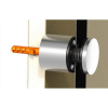 3/4'' Diameter X 1'' Barrel Length, Aluminum Rounded Head Standoffs, Gold Anodized Finish Easy Fasten Standoff (For Inside / Outside use) [Required Material Hole Size: 7/16'']