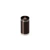 5/8'' Diameter X 1'' Barrel Length, Aluminum Rounded Head Standoffs, Bronze Anodized Finish Easy Fasten Standoff (For Inside / Outside use) [Required Material Hole Size: 7/16'']