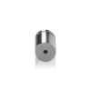 7/8'' Diameter X 3/4'' Barrel Length, Aluminum Rounded Head Standoffs, Shiny Anodized Finish Easy Fasten Standoff (For Inside / Outside use) [Required Material Hole Size: 7/16'']