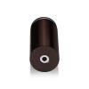 1-1/4'' Diameter X 2-1/2'' Barrel Length, Aluminum Rounded Head Standoffs, Bronze Anodized Finish Easy Fasten Standoff (For Inside / Outside use) [Required Material Hole Size: 7/16'']