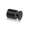 1-1/2'' Diameter X 1-1/2''  Barrel Length, Aluminum Black Anodized Finish. Easy Fasten Adjustable Edge Grip Standoff (For Inside Use Only)