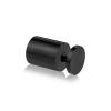 1-1/4'' Diameter X 1-1/2''  Barrel Length, Aluminum Black Anodized Finish. Easy Fasten Adjustable Edge Grip Standoff (For Inside Use Only)