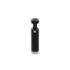 1/2'' Diameter X 1-1/2''  Barrel Length, Aluminum Black Anodized Finish. Easy Fasten Adjustable Edge Grip Standoff (For Inside Use Only)