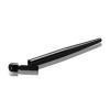 1/4'' Diameter x 3'' Length Conical Desktop Table Standoffs (Aluminum black Anodized) [Required Material Hole Size: 7/32'']