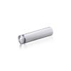 1/2'' Diameter X 1-3/4'' Barrel Length, Aluminum Rounded Head Standoffs, Clear Anodized Finish Easy Fasten Standoff (For Inside / Outside use) [Required Material Hole Size: 3/8'']