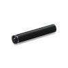 1/2'' Diameter X 2-1/2'' Barrel Length, Aluminum Rounded Head Standoffs, Black Anodized Finish Easy Fasten Standoff (For Inside / Outside use) [Required Material Hole Size: 3/8'']