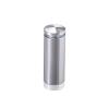 3/4'' Diameter X 1-3/4'' Barrel Length, Aluminum Rounded Head Standoffs, Shiny Anodized Finish Easy Fasten Standoff (For Inside / Outside use) [Required Material Hole Size: 7/16'']