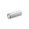 5/8'' Diameter X 1-3/4'' Barrel Length, Aluminum Rounded Head Standoffs, Shiny Anodized Finish Easy Fasten Standoff (For Inside / Outside use) [Required Material Hole Size: 7/16'']