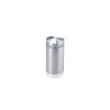5/8'' Diameter X 1'' Barrel Length, Aluminum Rounded Head Standoffs, Shiny Anodized Finish Easy Fasten Standoff (For Inside / Outside use) [Required Material Hole Size: 7/16'']