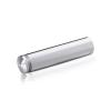 5/8'' Diameter X 2-1/2'' Barrel Length, Aluminum Rounded Head Standoffs, Shiny Anodized Finish Easy Fasten Standoff (For Inside / Outside use) [Required Material Hole Size: 7/16'']