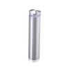 5/8'' Diameter X 2-1/2'' Barrel Length, Aluminum Rounded Head Standoffs, Shiny Anodized Finish Easy Fasten Standoff (For Inside / Outside use) [Required Material Hole Size: 7/16'']