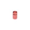 1/2'' Diameter X 1/2'' Barrel Length, Affordable Aluminum Standoffs, Copper Anodized Finish Easy Fasten Standoff (For Inside / Outside use) [Required Material Hole Size: 3/8'']