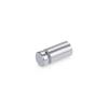 1/2'' Diameter X 3/4'' Barrel Length, Affordable Aluminum Standoffs, Silver Anodized Finish Easy Fasten Standoff (For Inside / Outside use) [Required Material Hole Size: 3/8'']