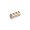 1/2'' Diameter X 1'' Barrel Length, Affordable Aluminum Standoffs, Champagne Anodized Finish Easy Fasten Standoff (For Inside / Outside use)