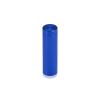 1/2'' Diameter X 1-1/2'' Barrel Length, Affordable Aluminum Standoffs, Blue Anodized Finish Easy Fasten Standoff (For Inside / Outside use) [Required Material Hole Size: 3/8'']