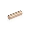 1/2'' Diameter X 1-1/2'' Barrel Length, Affordable Aluminum Standoffs, Champagne Anodized Finish Easy Fasten Standoff (For Inside / Outside use)