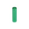 1/2'' Diameter X 1-1/2'' Barrel Length, Affordable Aluminum Standoffs, Green Anodized Finish Easy Fasten Standoff (For Inside / Outside use) [Required Material Hole Size: 3/8'']