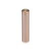 1/2'' Diameter X 2'' Barrel Length, Affordable Aluminum Standoffs, Champagne Anodized Finish Easy Fasten Standoff (For Inside / Outside use)