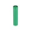 1/2'' Diameter X 2'' Barrel Length, Affordable Aluminum Standoffs, Green Anodized Finish Easy Fasten Standoff (For Inside / Outside use) [Required Material Hole Size: 3/8'']