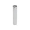 1/2'' Diameter X 2'' Barrel Length, Affordable Aluminum Standoffs, Silver Anodized Finish Easy Fasten Standoff (For Inside / Outside use) [Required Material Hole Size: 3/8'']