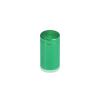 5/8'' Diameter X 1'' Barrel Length, Affordable Aluminum Standoffs, Green Anodized Finish Easy Fasten Standoff (For Inside / Outside use) [Required Material Hole Size: 7/16'']