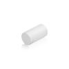 5/8'' Diameter X 1'' Barrel Length, Affordable Aluminum Standoffs, White Coated Finish Easy Fasten Standoff (For Inside / Outside use) [Required Material Hole Size: 7/16'']