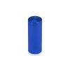 5/8'' Diameter X 1-1/2'' Barrel Length, Affordable Aluminum Standoffs, Blue Anodized Finish Easy Fasten Standoff (For Inside / Outside use) [Required Material Hole Size: 7/16'']