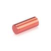 5/8'' Diameter X 1-1/2'' Barrel Length, Affordable Aluminum Standoffs, Copper Anodized Finish Easy Fasten Standoff (For Inside / Outside use) [Required Material Hole Size: 7/16'']