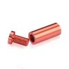 5/8'' Diameter X 1-1/2'' Barrel Length, Affordable Aluminum Standoffs, Copper Anodized Finish Easy Fasten Standoff (For Inside / Outside use) [Required Material Hole Size: 7/16'']