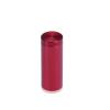 5/8'' Diameter X 1-1/2'' Barrel Length, Affordable Aluminum Standoffs, Cherry Red Anodized Finish Easy Fasten Standoff (For Inside / Outside use) [Required Material Hole Size: 7/16'']