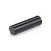 5/8'' Diameter X 2'' Barrel Length, Affordable Aluminum Standoffs, Black Anodized Finish Easy Fasten Standoff (For Inside / Outside use) [Required Material Hole Size: 7/16'']