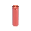 5/8'' Diameter X 2'' Barrel Length, Affordable Aluminum Standoffs, Copper Anodized Finish Easy Fasten Standoff (For Inside / Outside use) [Required Material Hole Size: 7/16'']