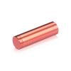 5/8'' Diameter X 2'' Barrel Length, Affordable Aluminum Standoffs, Copper Anodized Finish Easy Fasten Standoff (For Inside / Outside use) [Required Material Hole Size: 7/16'']