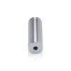 5/8'' Diameter X 2'' Barrel Length, Affordable Aluminum Standoffs, Silver Anodized Finish Easy Fasten Standoff (For Inside / Outside use) [Required Material Hole Size: 7/16'']