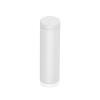 5/8'' Diameter X 2'' Barrel Length, Affordable Aluminum Standoffs, White Coated Finish Easy Fasten Standoff (For Inside / Outside use) [Required Material Hole Size: 7/16'']