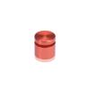3/4'' Diameter X 1/2'' Barrel Length, Affordable Aluminum Standoffs, Copper Anodized Finish Easy Fasten Standoff (For Inside / Outside use) [Required Material Hole Size: 7/16'']