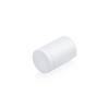 3/4'' Diameter X 1'' Barrel Length, Affordable Aluminum Standoffs, White Coated Finish Easy Fasten Standoff (For Inside / Outside use) [Required Material Hole Size: 7/16'']