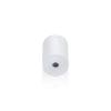 (Set of 4) 3/4'' Diameter X 1'' Barrel Length, Affordable Aluminum Standoffs, White Coated Finish Standoff and (4) 2216Z Screws and (4) LANC1 Anchors for concrete/drywall (For Inside/Outside) [Required Material Hole Size: 7/16'']