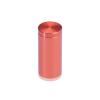 3/4'' Diameter X 1-1/2'' Barrel Length, Affordable Aluminum Standoffs, Copper Anodized Finish Easy Fasten Standoff (For Inside / Outside use) [Required Material Hole Size: 7/16'']