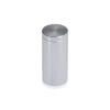 3/4'' Diameter X 1-1/2'' Barrel Length, Affordable Aluminum Standoffs, Silver Anodized Finish Easy Fasten Standoff (For Inside / Outside use) [Required Material Hole Size: 7/16'']