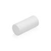 3/4'' Diameter X 1-1/2'' Barrel Length, Affordable Aluminum Standoffs, White Coated Finish Easy Fasten Standoff (For Inside / Outside use) [Required Material Hole Size: 7/16'']