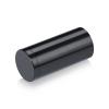 1'' Diameter X 2'' Barrel Length, Affordable Aluminum Standoffs, Black Anodized Finish Easy Fasten Standoff (For Inside / Outside use) [Required Material Hole Size: 7/16'']