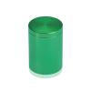 1-1/4'' Diameter X 1-1/2'' Barrel Length, Affordable Aluminum Standoffs, Green Anodized Finish Easy Fasten Standoff (For Inside / Outside use) [Required Material Hole Size: 7/16'']