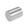 1-1/4'' Diameter X 1-1/2'' Barrel Length, Affordable Aluminum Standoffs, Silver Anodized Finish Easy Fasten Standoff (For Inside / Outside use) [Required Material Hole Size: 7/16'']