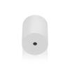 1-1/4'' Diameter X 1-1/2'' Barrel Length, Affordable Aluminum Standoffs, White Coated Finish Easy Fasten Standoff (For Inside / Outside use) [Required Material Hole Size: 7/16'']